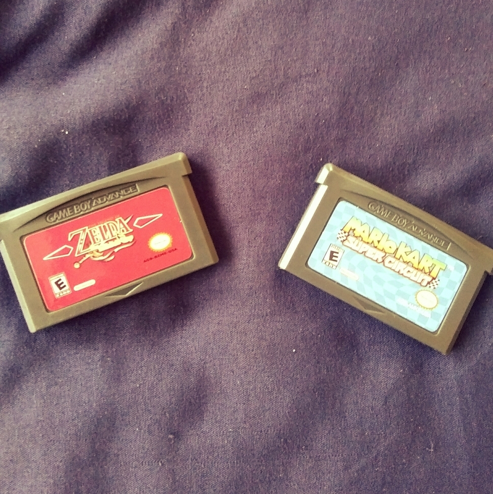 Zelda Oracle For Nintendo Ds W/ Mario